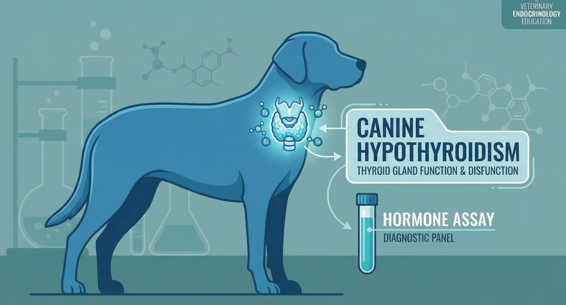 Donde estamos parados con la endocrinología veterinaria. Hipotiroidismo canino.