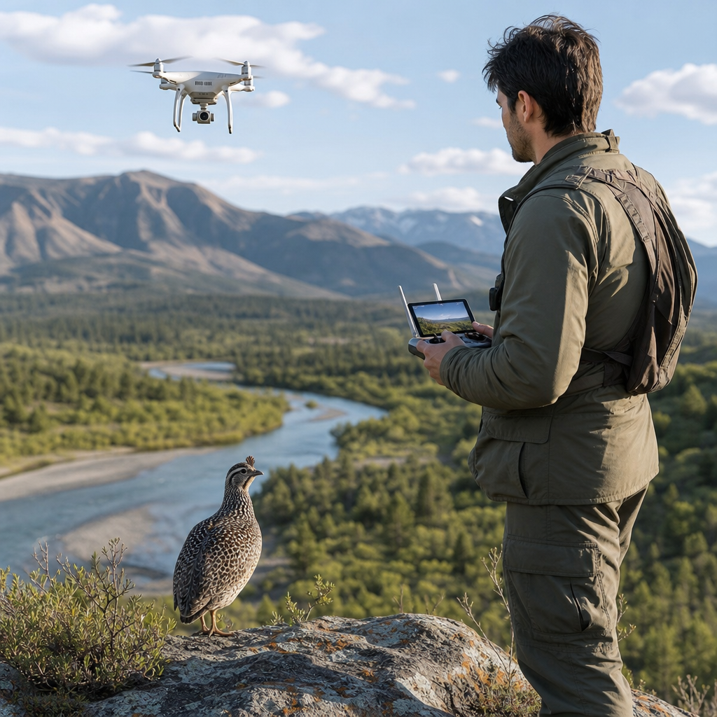 Uso de drones para la salud y conservación de fauna silvestre en veterinaria