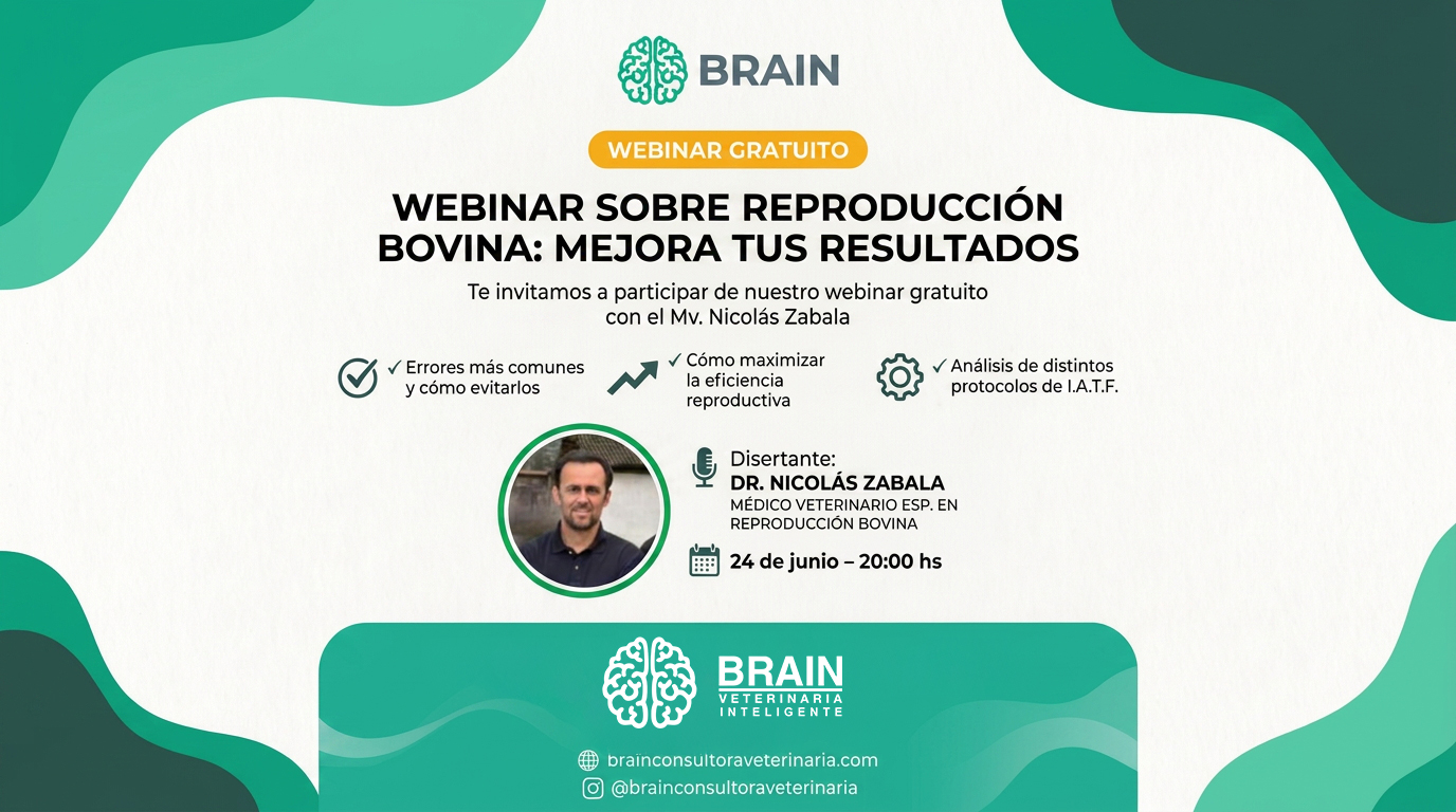 Webinar Gratuito: Reproducción Bovina – Mejora tus Resultados